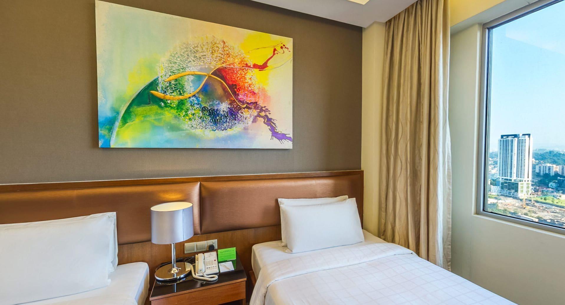 St Giles Gardens Hotel Kuala Lumpur Exterior foto A room at the hotel